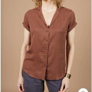 Bridge and Burn Innes Shirt (Copper), Women’s XS